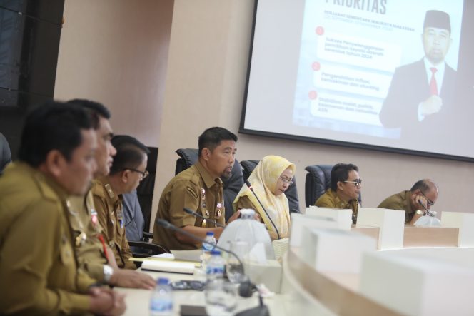 
					Rakor, Pjs Wali Kota Ingatkan Tiga Program Prioritas