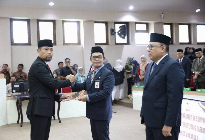 
					Dilantik Sebagai Pj Sekda, Irwan Rusfiady Siap Tingkatkan Kinerja Pemkot Makassar