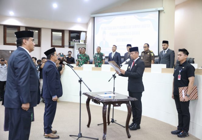 
					Lantik Pj Sekda Kota Makassar, Andi Arwin Azis Harapkan Tingkatkan Kinerja Perangkat Daerah
