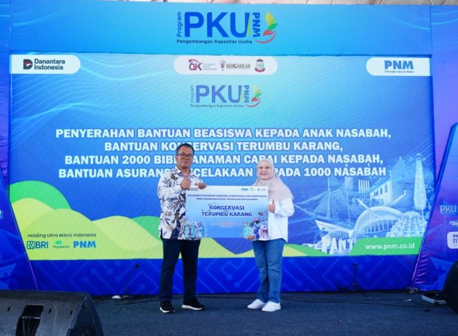 
					Pegadaian Kanwil Makassar Serahkan Bantuan Konservasi Terumbu Karang Di Pulau Barrang Lompo